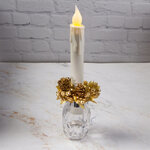 Украшение для свечи Золотой Венец 7 см