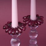 Украшение для свечи Pink Diamonds 9 см