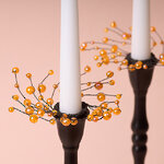 Украшение для свечи Ashberry 10 см, оранжевый