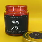 Ароматическая соевая свеча Holly Jolly 200 мл, 40 часов горения
