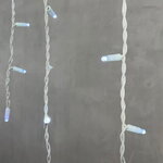 Светодиодная бахрома Legoled 3.2*0.9 м, 168 холодных LED, мерцание, белый КАУЧУК, соединяемая, IP65