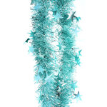 Мишура Созвездие Pastel 2 м*65 мм серебряная с бирюзовым