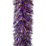 Мишура Принцесса 2 м*125 мм фиолетовая с темно-золотым