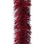 Мишура Праздничная 2 м*125 мм красная