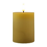 Светодиодная свеча с имитацией пламени Грацио 10 см желтая, батарейка