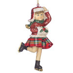 Елочная игрушка Figure Skating - Девочка Агата 12 см