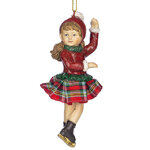 Елочная игрушка Figure Skating - Девочка Эмма 12 см
