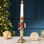 Декоративный подсвечник Щелкунчик - Golden Crown 22 см