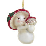 Елочная игрушка Мухоморы Дивнолесья: Мама с Малышом 7 см