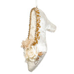 Елочная игрушка Туфелька Леди Летиции 11 см