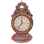 Елочная игрушка Карманные Часы - Gold Royal Society 7 см