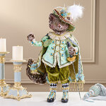 Коллекционная кукла Кот Фехтовальщик - Королевский Мушкетер 50 см