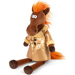 Мягкая игрушка Конь Эрик в плаще 28 см