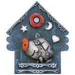 Магнит Свинка в домике