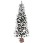 Искусственная елка Николь заснеженная 210 см, ЛИТАЯ 100%