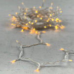 Светодиодная гирлянда 24V Quality Light 100 желтых LED ламп 10 м, прозрачный ПВХ, соединяемая, IP44