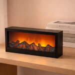 Декоративный камин Luminesco 45*20 см, батарейки