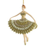 Елочная игрушка Балерина Долорес 13 см, подвеска