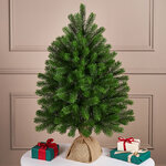 Елка настольная Русская Красавица Премиум 90 см, ЛИТАЯ 100%