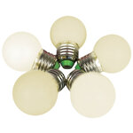 Лампа для Белт Лайт LED теплая белая, 45 мм, Е27, 2 Вт