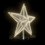 Светодиодная макушка Звезда 80*28 см, дюралайт, IP65