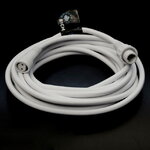 Удлинитель для гирлянд 10 м, бахромы и занавесов Rich LED, 2 pin, 5 м, белый