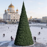 Уличная каркасная елка Русская 3 м, ПВХ