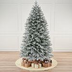 Искусственная елка Cамарская Заснеженная 240 см, ЛИТАЯ 100%