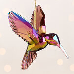 Елочная игрушка Колибри Crystal Bronze 10 см, подвеска