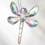 Елочная игрушка Стрекоза Blanc Murmure 5 см, подвеска