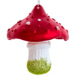 Елочная игрушка гриб Мухомор - Fagus Forest 9 см, подвеска