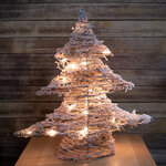 Декоративная светящаяся елка Сноувальд 60 см, IP20
