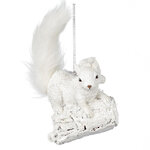 Елочная игрушка Белка - Arctic forest 12 см