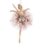 Елочная игрушка Балерина Гвинет - Danza di Toulouse 18 см, подвеска