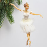 Елочная игрушка Балерина Оливия - Grand de Pazhe 19 см, подвеска