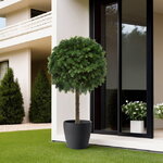 Искусственная Туя-шар на ножке 115 см, ЛИТАЯ 100%