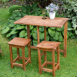 Комплект мебели для балкона Москардо: 1 стол + 2 стула