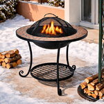 Костровая чаша со столом Terra 58*44 см