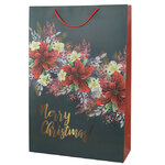 Подарочный пакет Christmas Flower 74*50 см