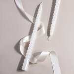 Витая свеча Gambassi Terme 30 см белая