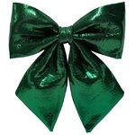 Бант на елку De Lamont 26*22 см зеленый
