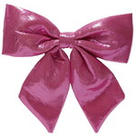 Бант на елку De Lamont 28*28 см розовый