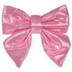 Бант на елку De Lamont 15*13 см светло-розовый