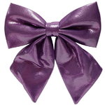 Бант на елку De Lamont 26*22 см фиолетовый