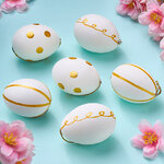 Пасхальные украшения Яйца - Easter Joy 6 см, 6 шт