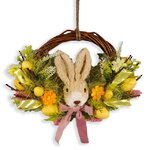 Подвесное украшение Пасхальный Венок Bunny 20 см