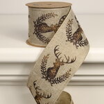Декоративная лента Ivory: Golden Deer 270*6 см