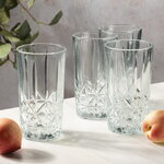 Набор стаканов для воды Беркли 4 шт, 260 мл, стекло