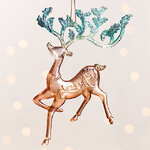 Елочная игрушка Олень Джефф 15 см