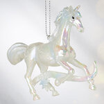 Елочная игрушка Единорог Топаз - Precioze Opale 10 см